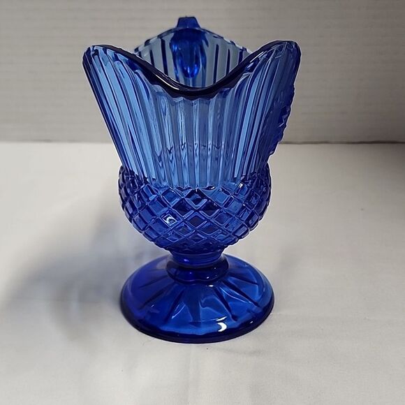 Avon vintage cobalt blue Mt. Vernon George Washington small pitcher/creamer - Picture 4 of 9